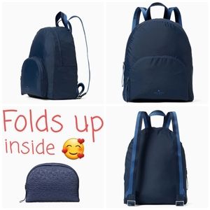 👀50% OFF - NWT‼️ Kate Spade ♠️ Packable Backpack
